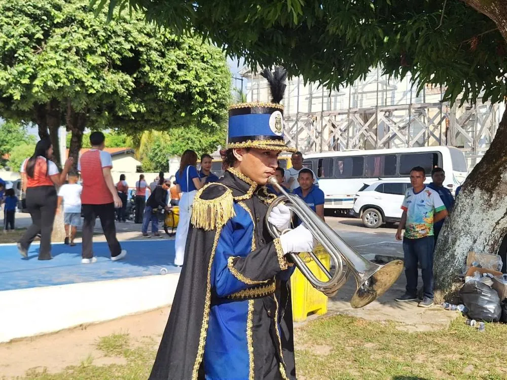 Registro da abertura da Semana da P&aacute;tria 2026