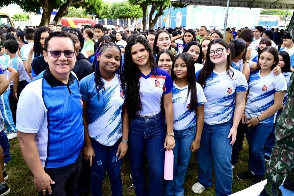 Registro da abertura da Semana da P&aacute;tria 2026