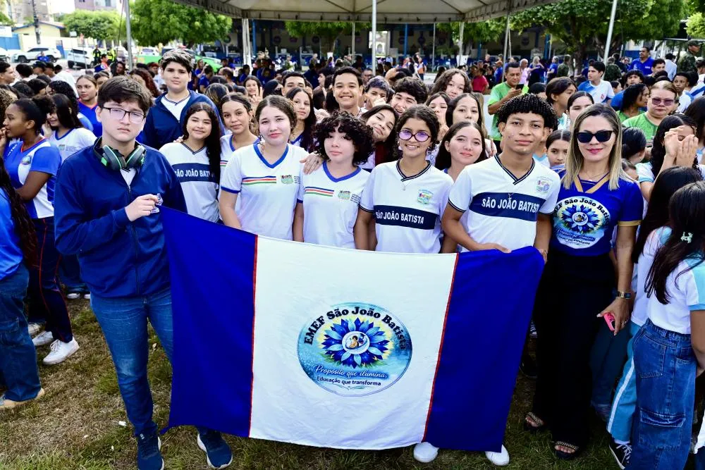Registro da abertura da Semana da P&aacute;tria 2026