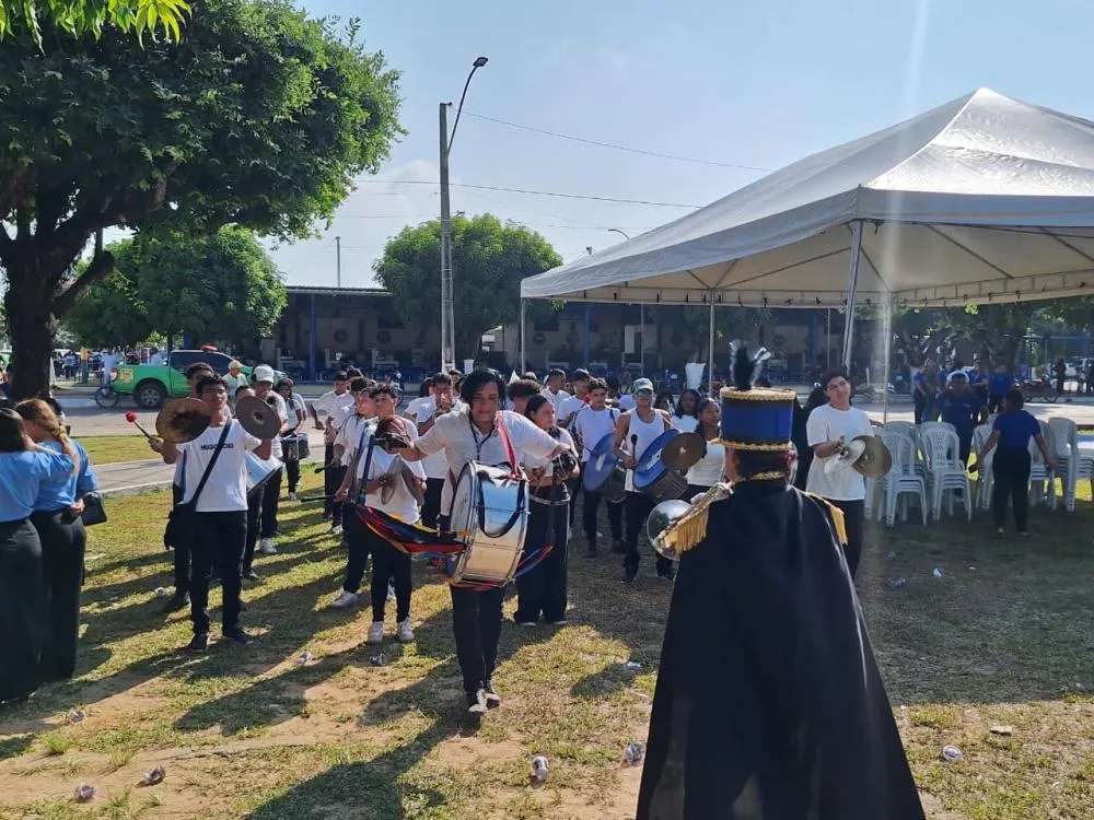 Registro da abertura da Semana da P&aacute;tria 2026