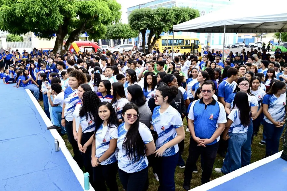 Registro da abertura da Semana da P&aacute;tria 2026