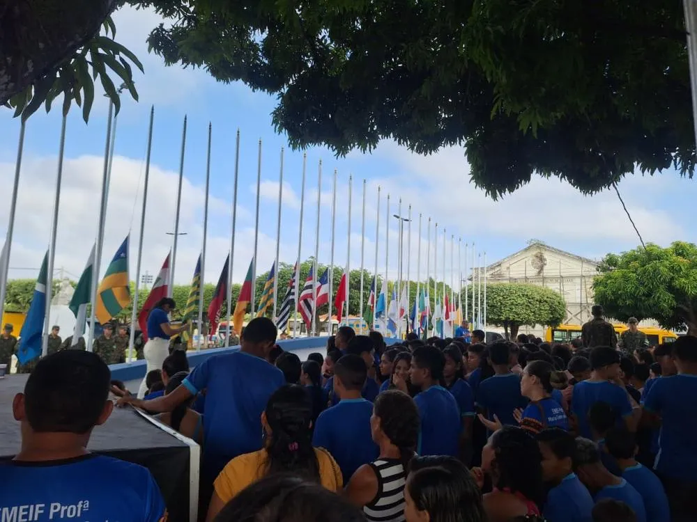 Registro da abertura da Semana da P&aacute;tria 2026