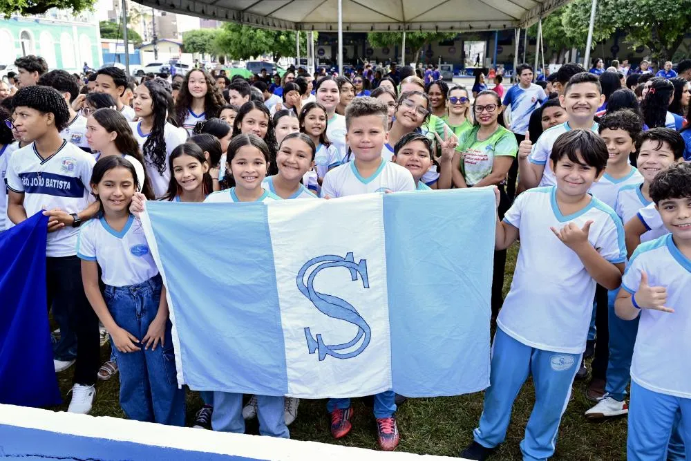 Registro da abertura da Semana da P&aacute;tria 2026