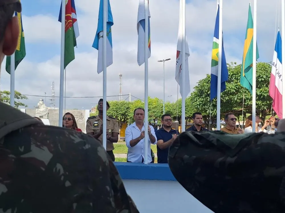 Registro da abertura da Semana da P&aacute;tria 2026