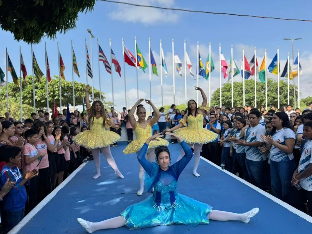 Registro da abertura da Semana da P&aacute;tria 2026