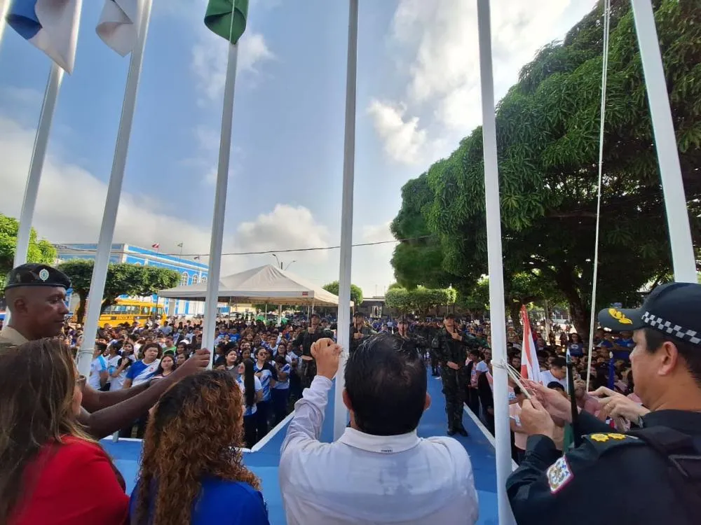 Registro da abertura da Semana da P&aacute;tria 2026