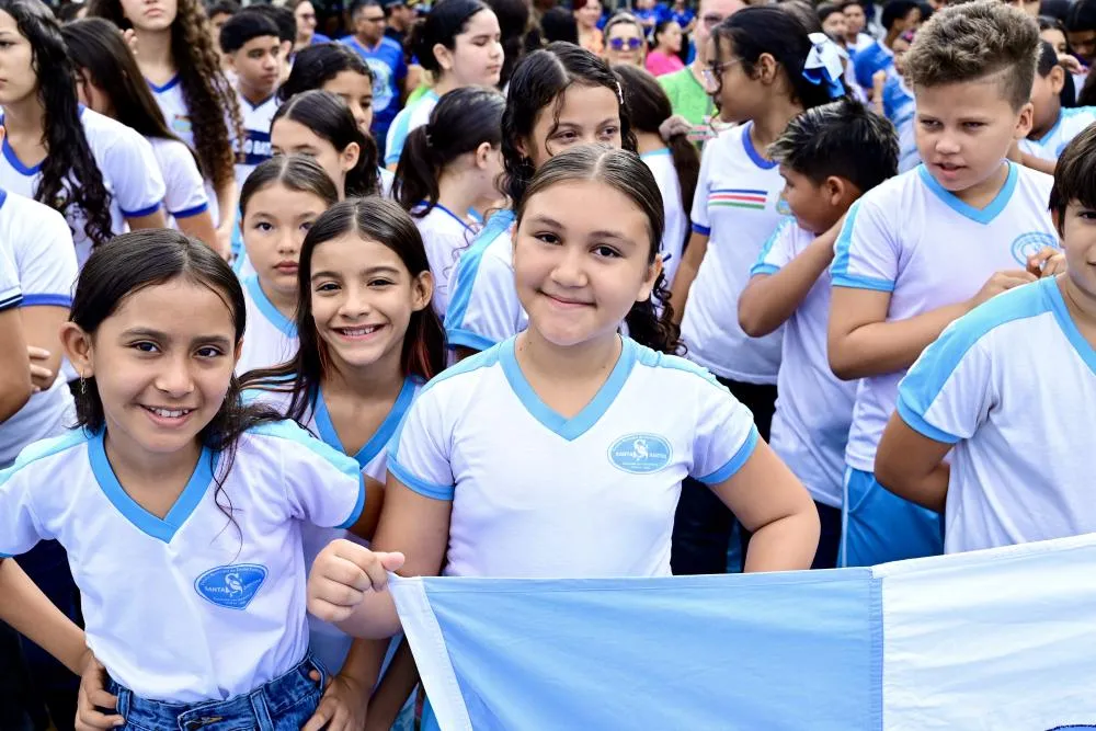 Registro da abertura da Semana da P&aacute;tria 2026
