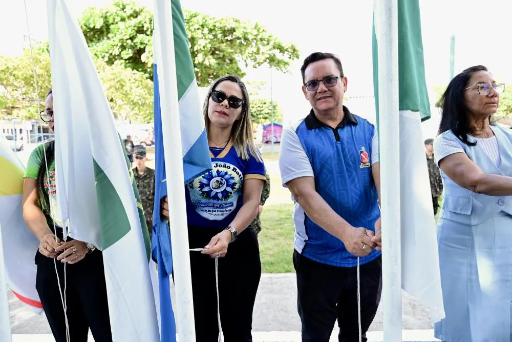 Registro da abertura da Semana da P&aacute;tria 2026