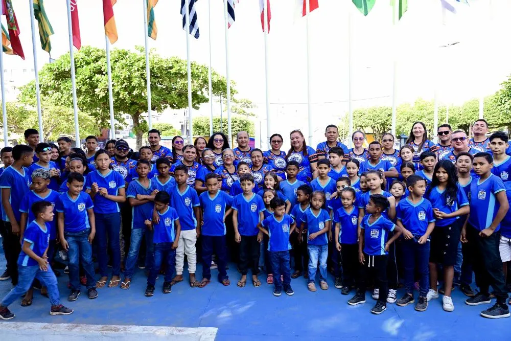 Registro da abertura da Semana da P&aacute;tria 2026