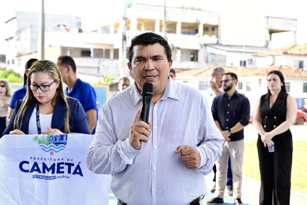 Registro da abertura da Semana da P&aacute;tria 2026