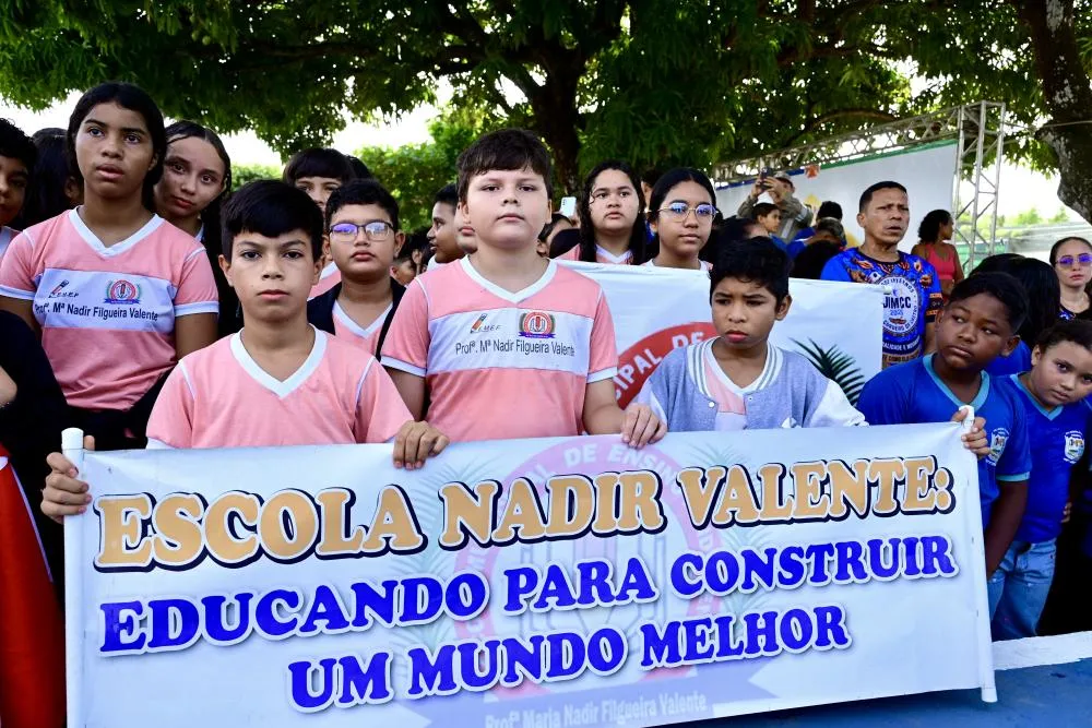 Registro da abertura da Semana da P&aacute;tria 2026