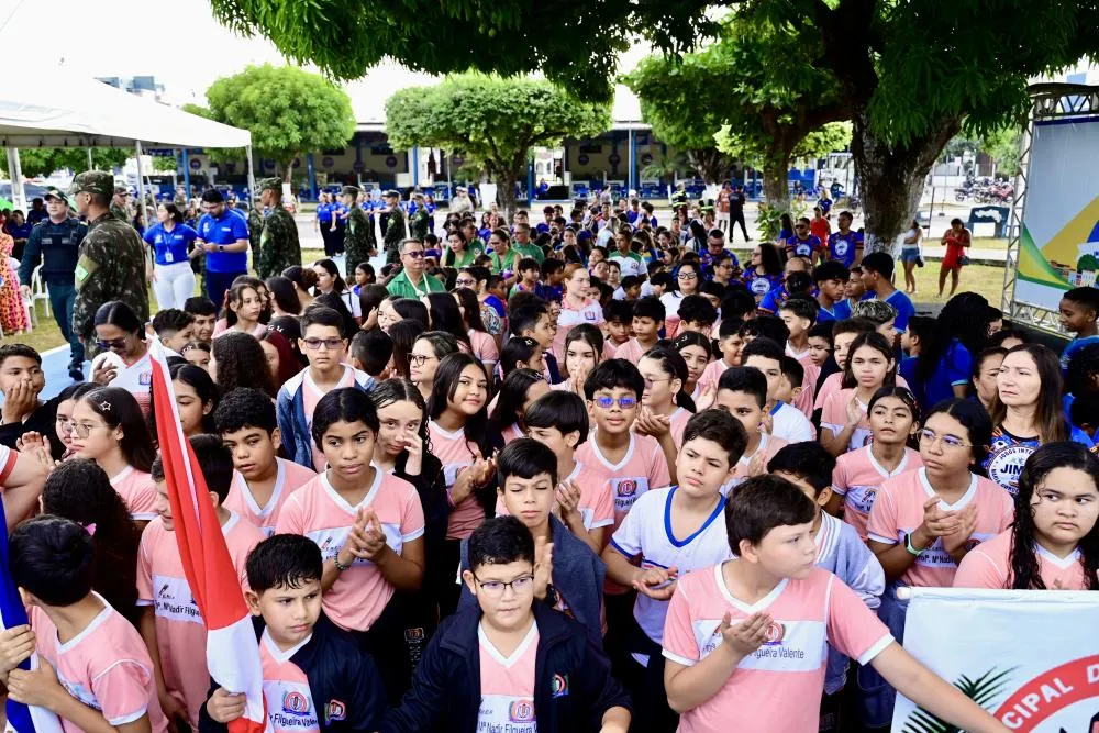 Registro da abertura da Semana da P&aacute;tria 2026