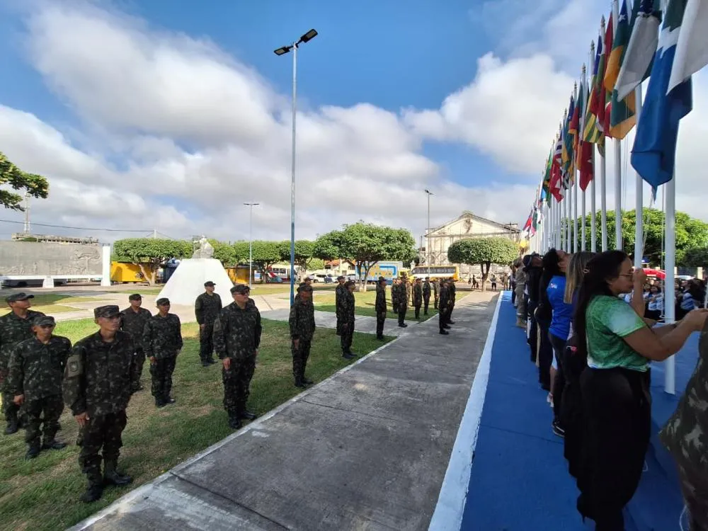 Registro da abertura da Semana da P&aacute;tria 2026