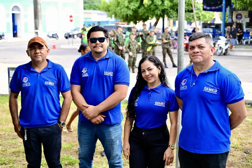 Registro da abertura da Semana da P&aacute;tria 2026