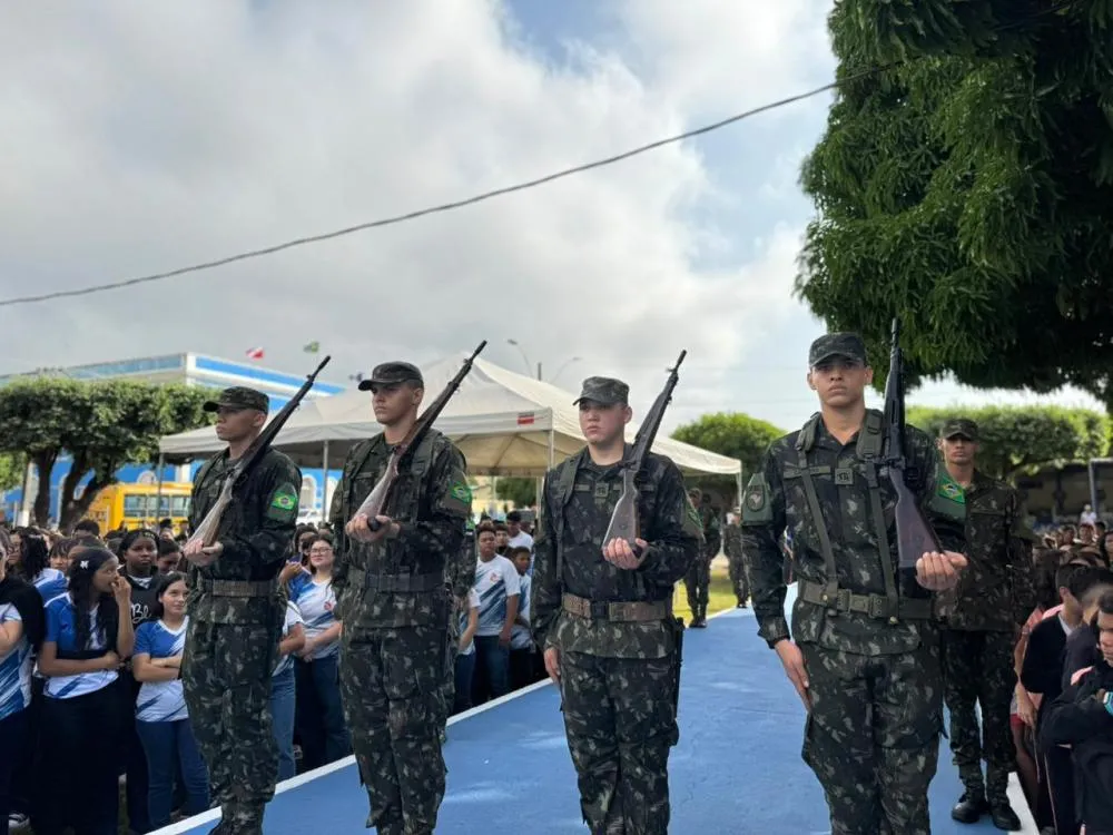 Registro da abertura da Semana da P&aacute;tria 2026